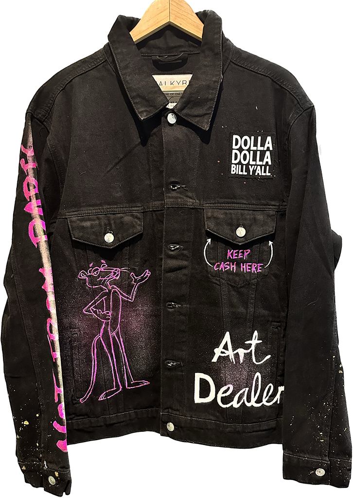 ALL HUSTLE NO LUCK - PINK PANTHER - VALKYRE JACKET 