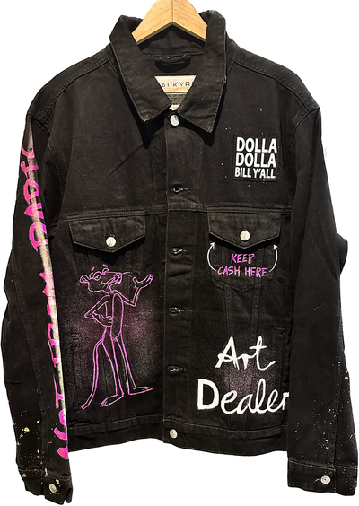 ALL HUSTLE NO LUCK - PINK PANTHER - VALKYRE JACKET 