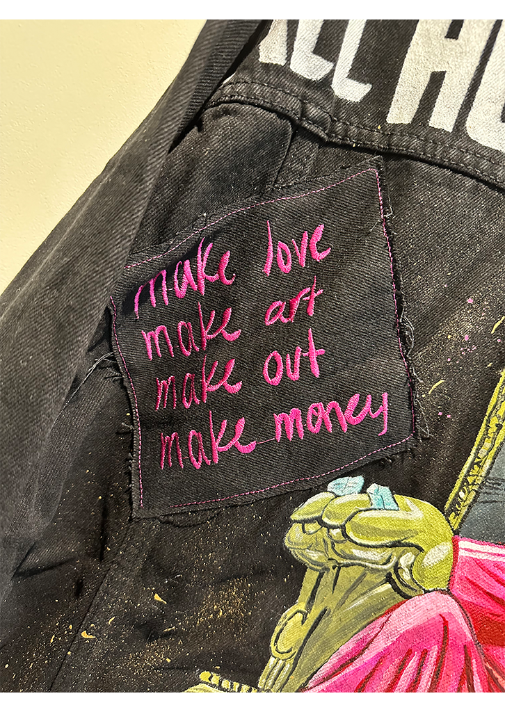 ALL HUSTLE NO LUCK - PINK PANTHER - VALKYRE JACKET 