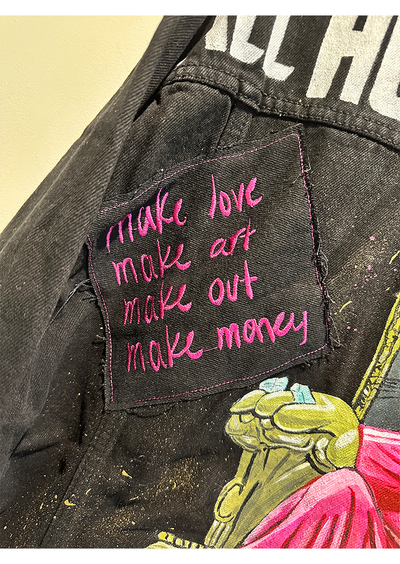 ALL HUSTLE NO LUCK - PINK PANTHER - VALKYRE JACKET 