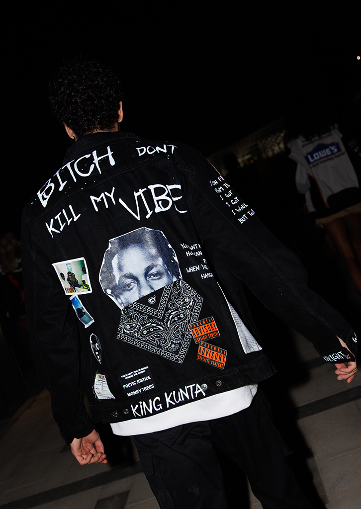 BITCH DON'T KILL MY VIBE' -BLACK VALKYRE JACKET