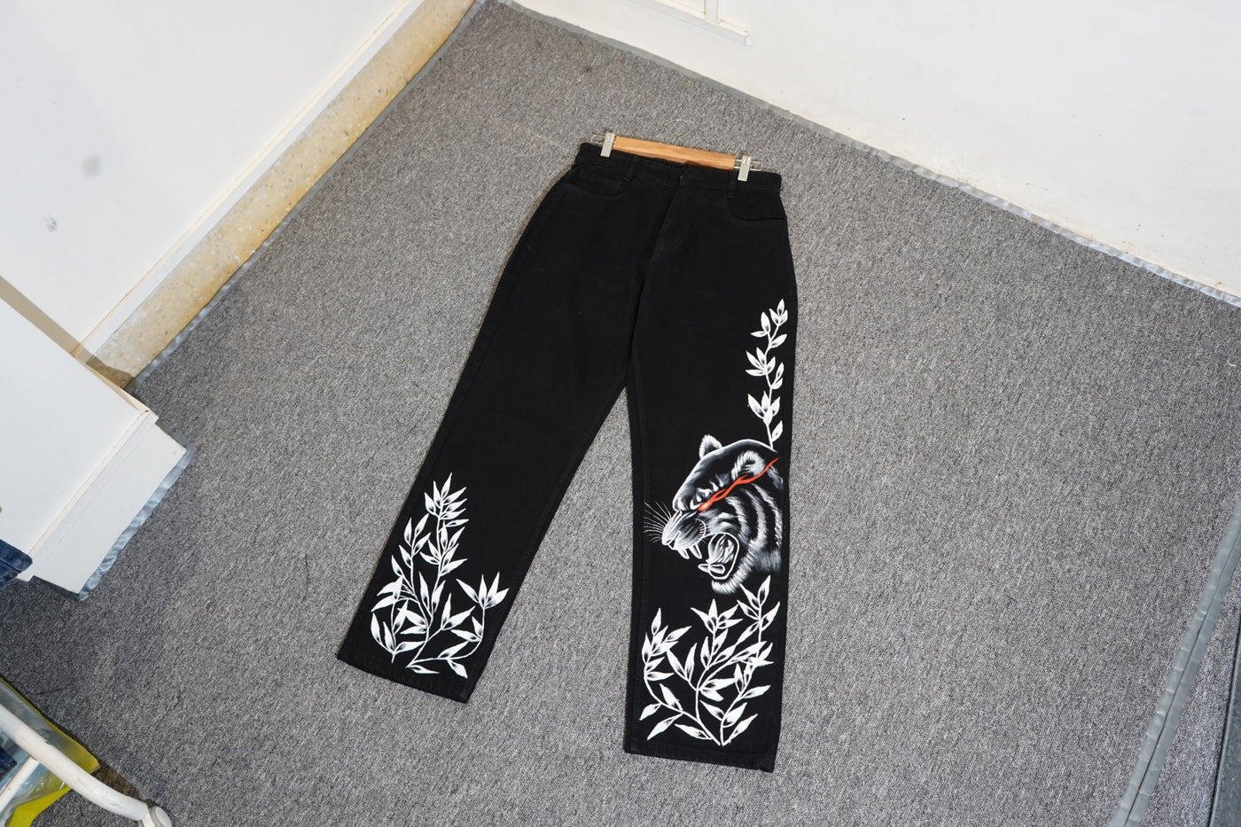 'EYE OF THE TIGER' VALKYRE JEANS