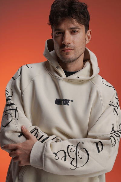 ‘KNOCKOUT KING’ VALKYRE HAND PAINTED HOODIE