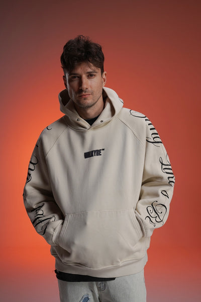 ‘KNOCKOUT KING’ VALKYRE HAND PAINTED HOODIE