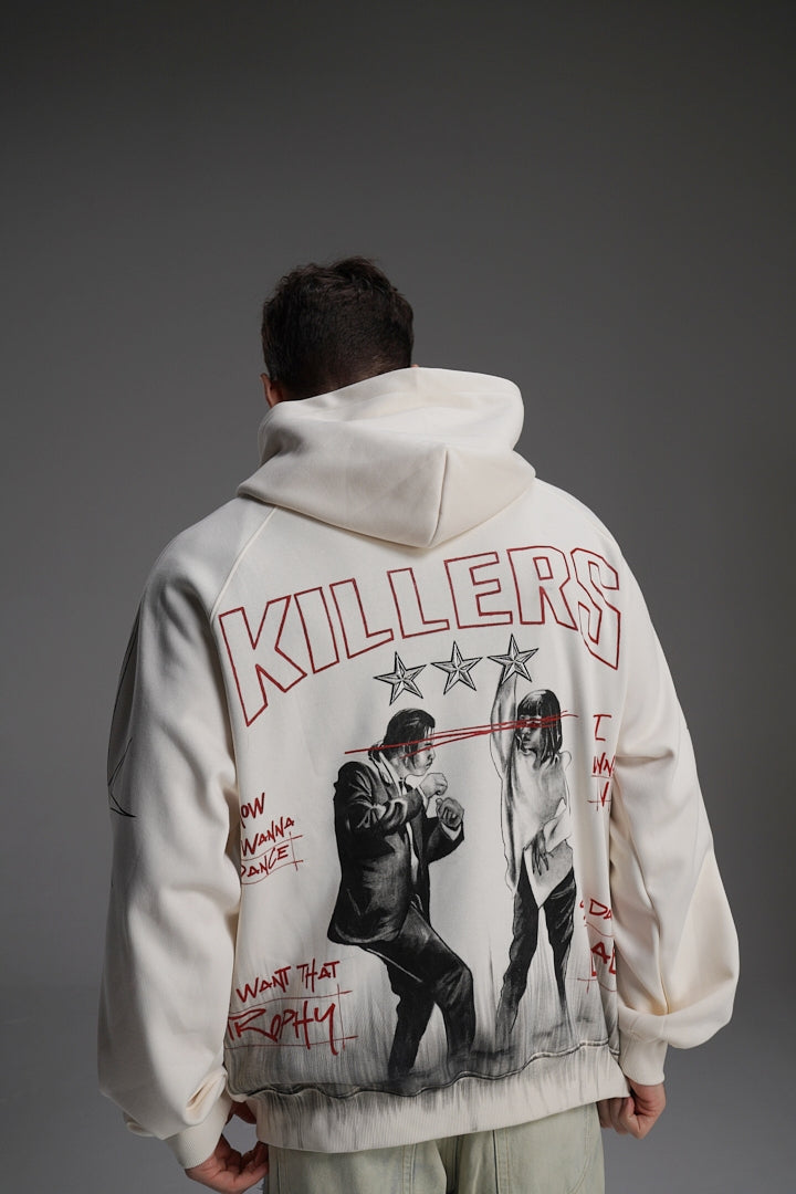 ‘DANCE BABY DANCE’ VALKYRE HAND PAINTED HOODIE