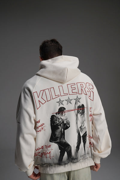 ‘DANCE BABY DANCE’ VALKYRE HAND PAINTED HOODIE