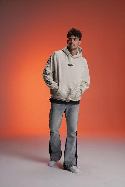 ‘MARKED BY THE STARS’ VALKYRE HAND PAINTED HOODIE