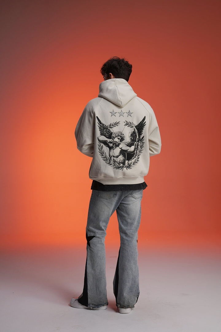 ‘MARKED BY THE STARS’ VALKYRE HAND PAINTED HOODIE