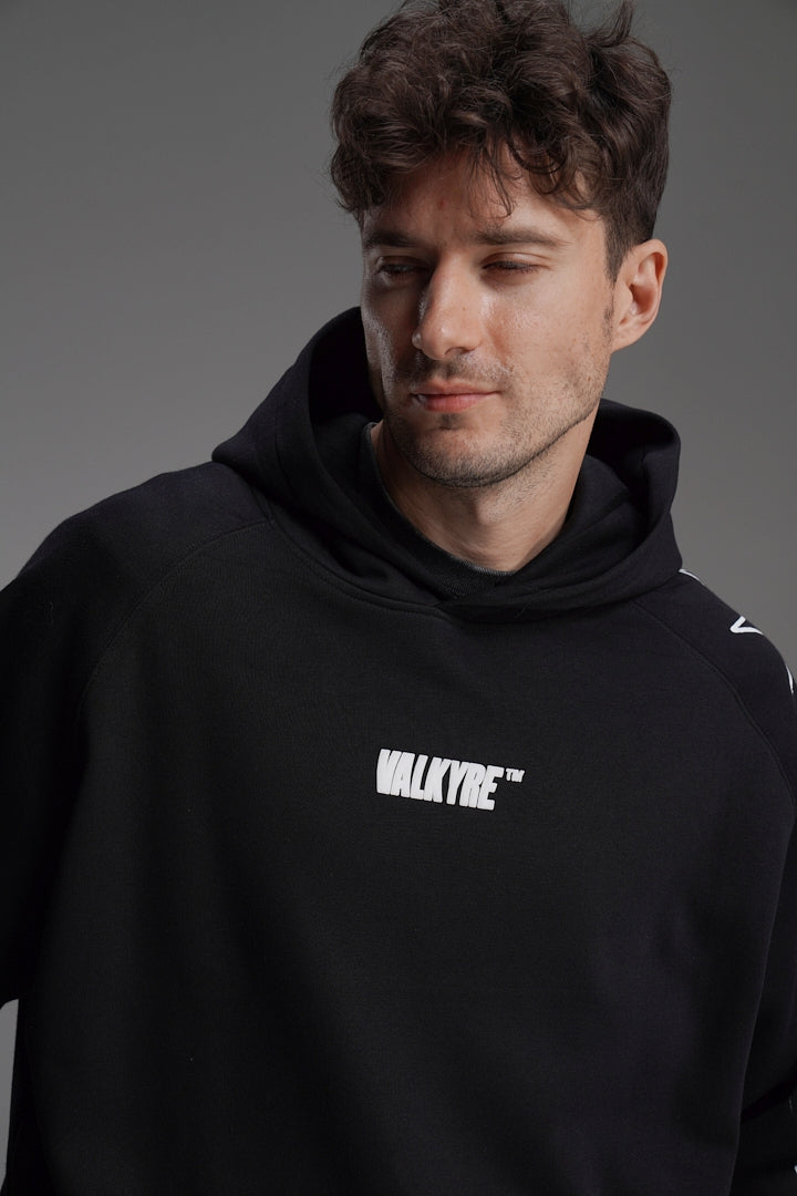 ‘BAD CHOICES MAKE GOOD STORIES’ VALKYRE HAND PAINTED HOODIE