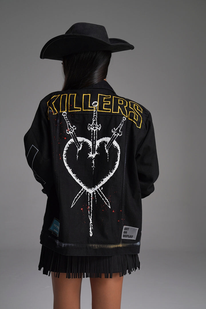 ‘KILLERS’ VALKYRE HAND PAINTED JACKET