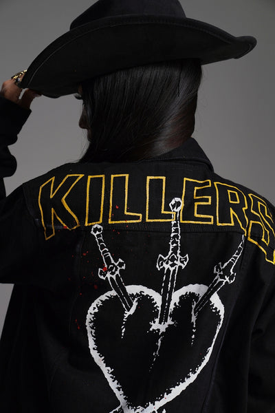 ‘KILLERS’ VALKYRE HAND PAINTED JACKET