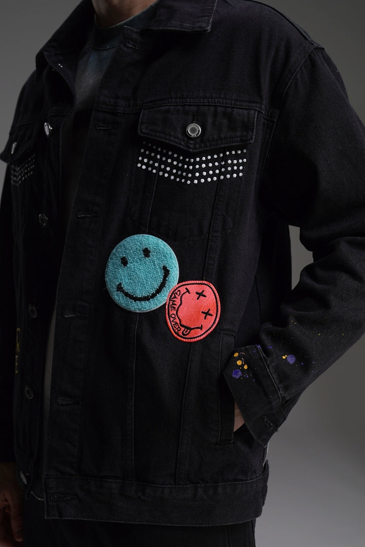 ‘RUDE BOY ROYALTY’ VALKYRE HAND PAINTED JACKET