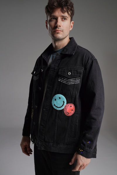 ‘RUDE BOY ROYALTY’ VALKYRE HAND PAINTED JACKET