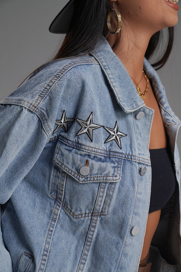 ‘LOVE DON’T FADE’ VALKYRE HAND PAINTED JACKET