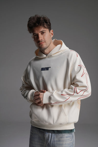 ‘NO GUTS, NO GLORY’ VALKYRE HAND PAINTED HOODIE