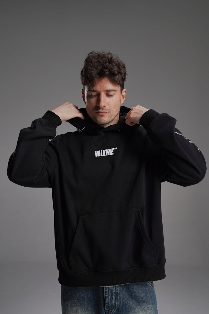 ‘TOUCH OF MADNESS’ VALKYRE HAND PAINTED HOODIE