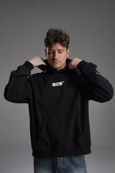 ‘TOUCH OF MADNESS’ VALKYRE HAND PAINTED HOODIE