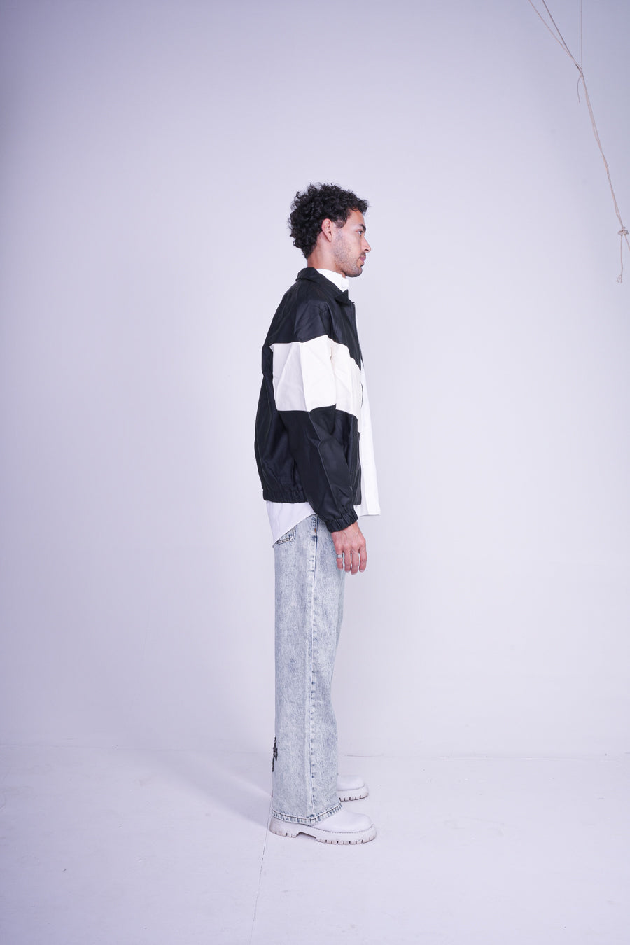 BLACK COLOUR BLOCK VALKYRE TRACK JACKET