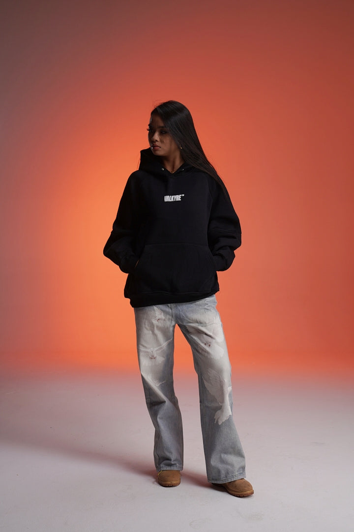 ‘CROWN JEWEL’ VALKYRE HAND EMBROIDERED HOODIE