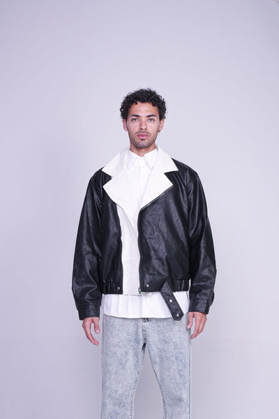 COAT COLLAR VALKYRE BIKER JACKET