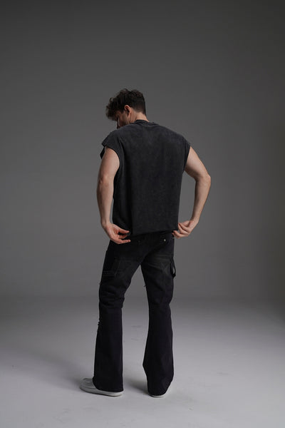 RIPPED TO RIOT FLARED VALKYRE JEANS