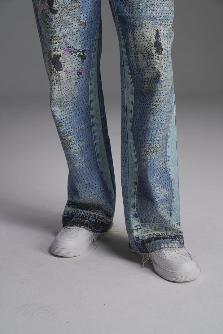 'DISTRESSED CORROSION' UNISEX VALKYRE PANTS