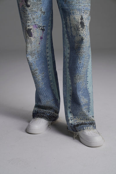 'DISTRESSED CORROSION' UNISEX VALKYRE PANTS