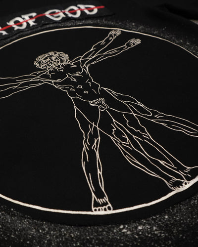 FEAR OF GOD vs VITRUVIAN MAN BLACK VALKYRE TSHIRT