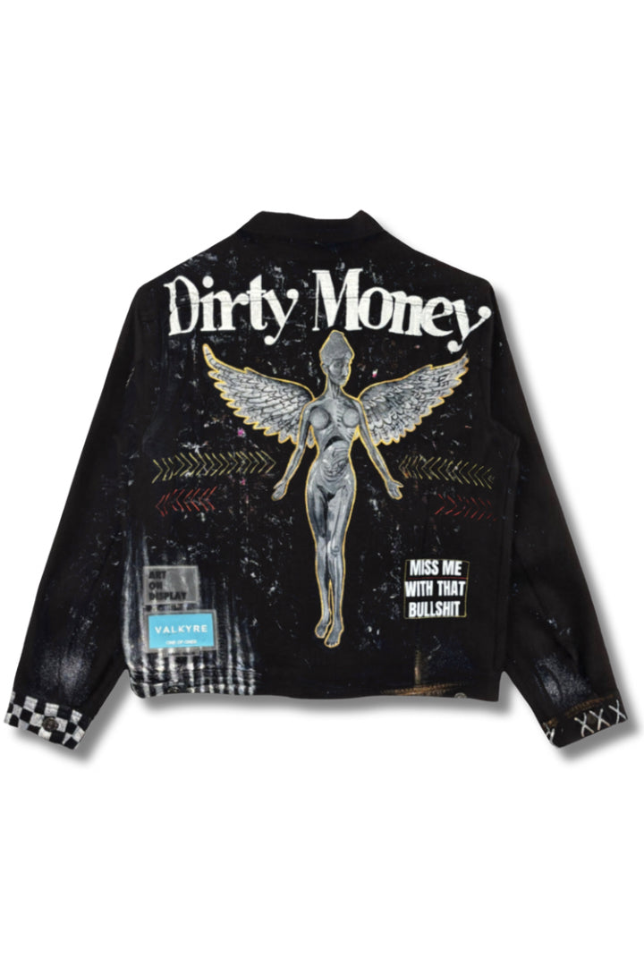 DIRTY MONEY' BLACK VALKYRE JACKET