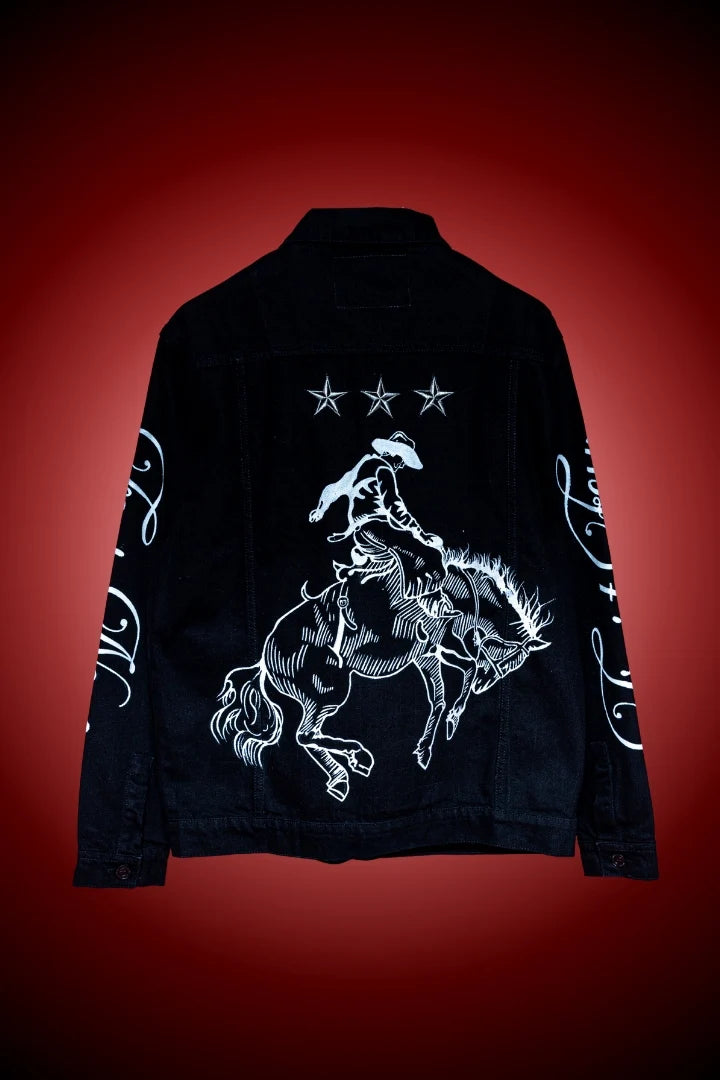 THE LAST RIDE' VALKYRE HAND PAINTED JACKET