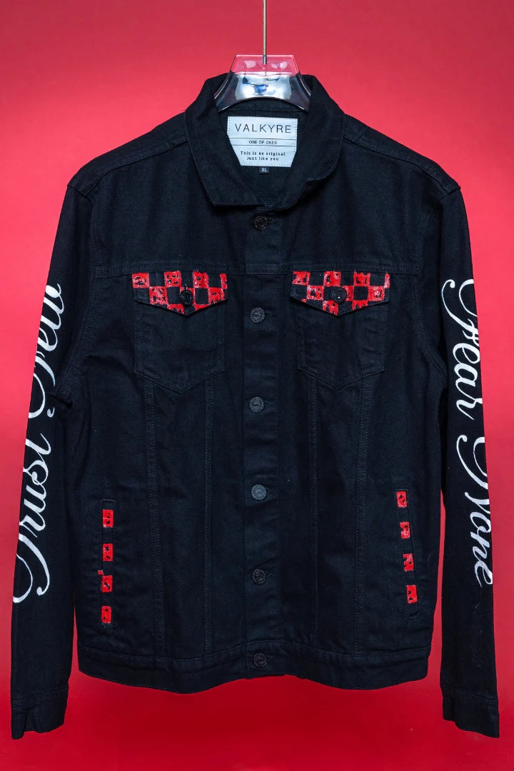 THE LAST RIDE' VALKYRE HAND PAINTED JACKET