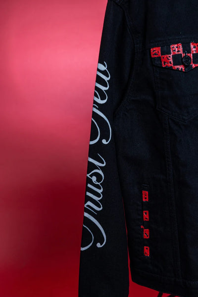 THE LAST RIDE' VALKYRE HAND PAINTED JACKET