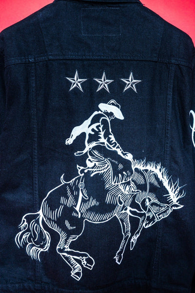 THE LAST RIDE' VALKYRE HAND PAINTED JACKET