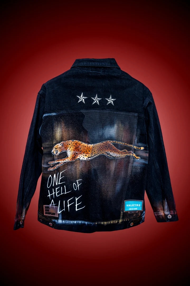‘MID-AIR MADNESS’ VALKYRE HAND PAINTED JACKET 3.0