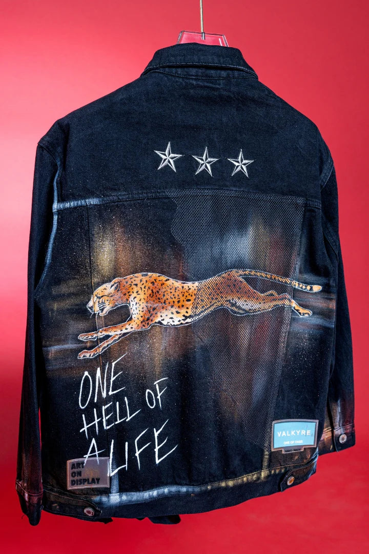 ‘MID-AIR MADNESS’ VALKYRE HAND PAINTED JACKET 3.0
