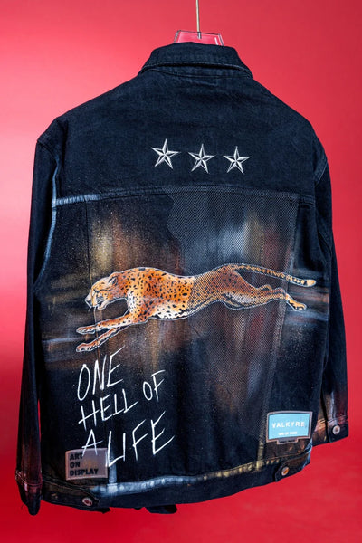 ‘MID-AIR MADNESS’ VALKYRE HAND PAINTED JACKET 3.0