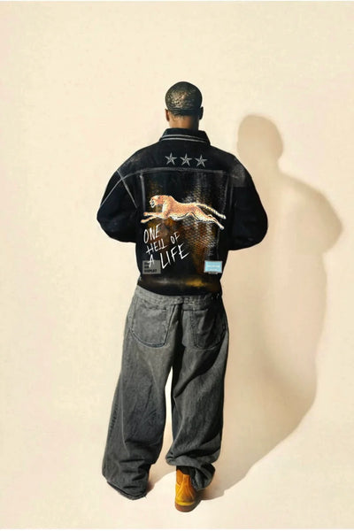 ‘MID-AIR MADNESS’ VALKYRE HAND PAINTED JACKET 3.0