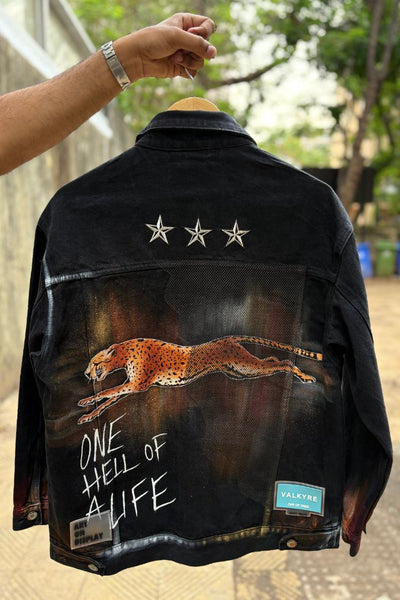 ‘MID-AIR MADNESS’ VALKYRE HAND PAINTED JACKET 3.0