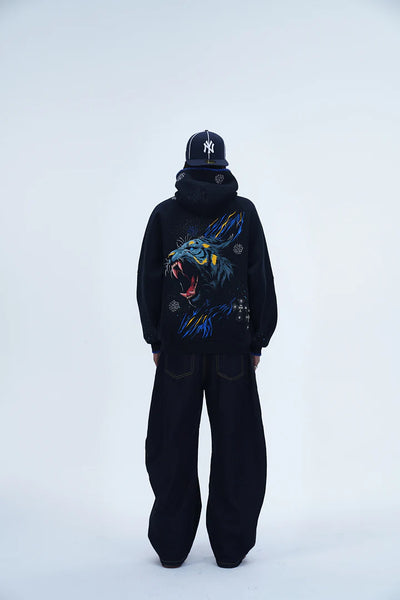 'KING'S MARK' VALKYRE EMBROIDERED HOODIE - S3