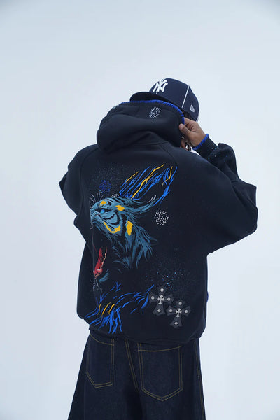 'KING'S MARK' VALKYRE EMBROIDERED HOODIE - S3