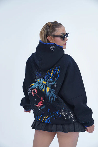 'KING'S MARK' VALKYRE EMBROIDERED HOODIE - S3