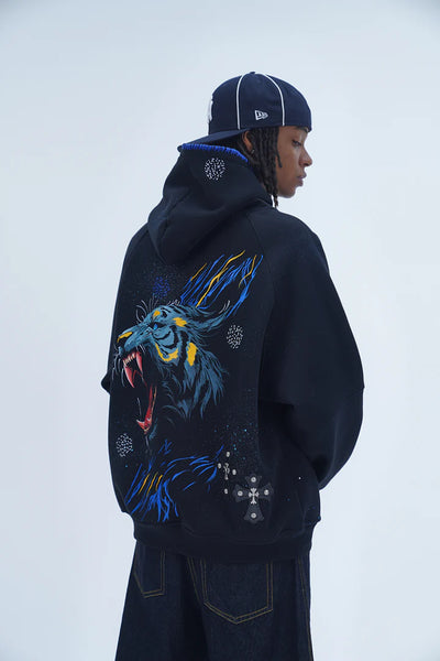 'KING'S MARK' VALKYRE EMBROIDERED HOODIE - S3