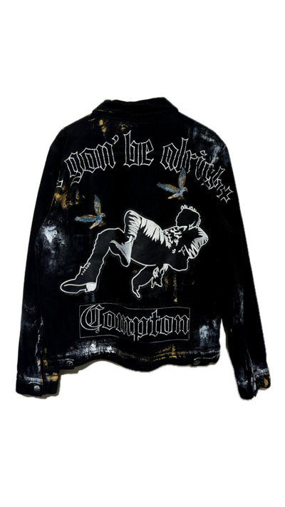 WE GON' BE ALRIGHT' BLACK VALKYRE JACKET