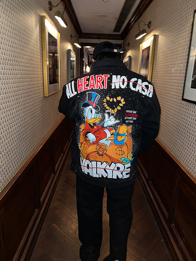 SCROOGE SAYS 'ALL HEART NO CASH' VALKYRE JACKET