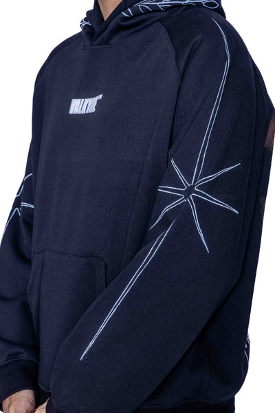 ‘TOUCH OF MADNESS’ VALKYRE HAND PAINTED HOODIE