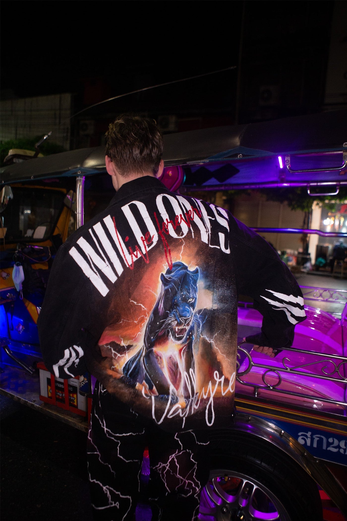 WILD ONES LIVE FOREVER' VALKYRE JACKET