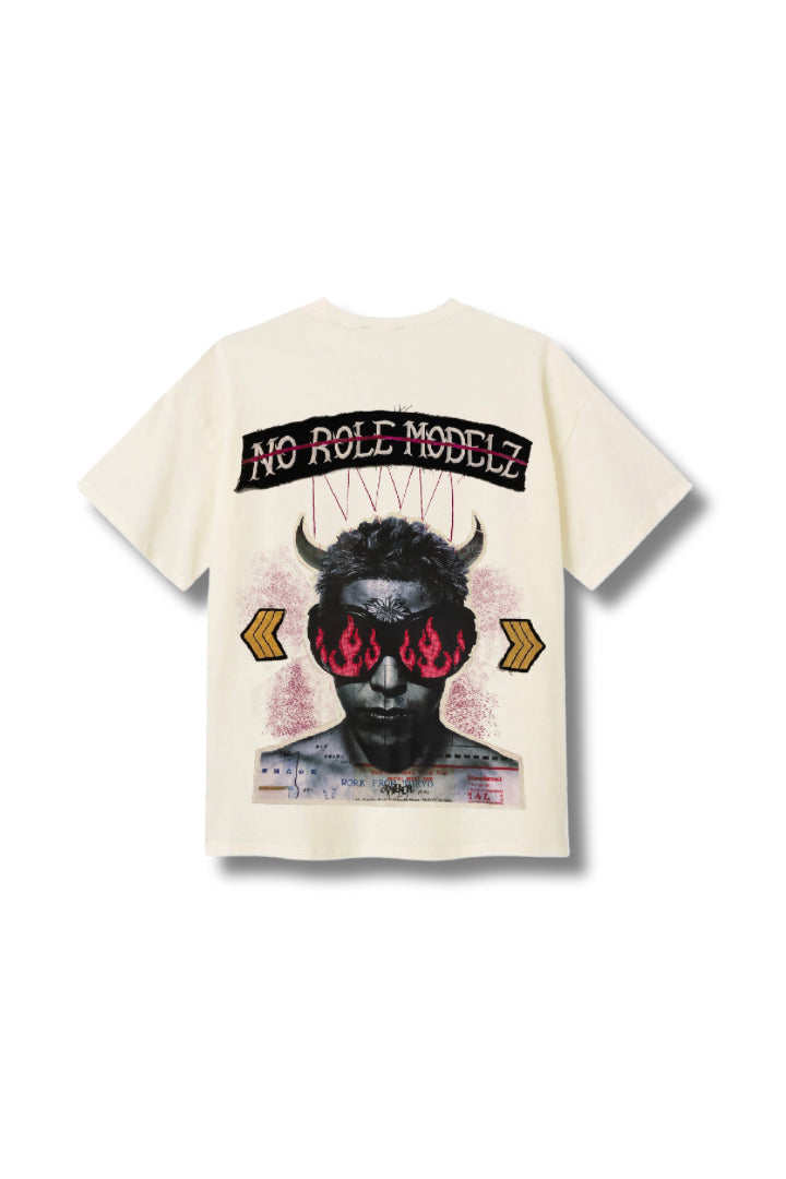 NO ROLE MODELZ OFF WHITE VALKYRE TSHIRT