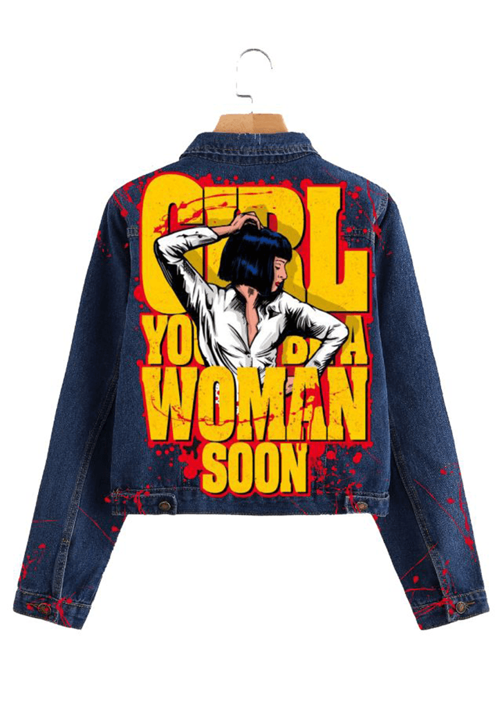 PULP FICTION 'GIRL YOU BE A WOMAN SOON' VALKYRE JACKET