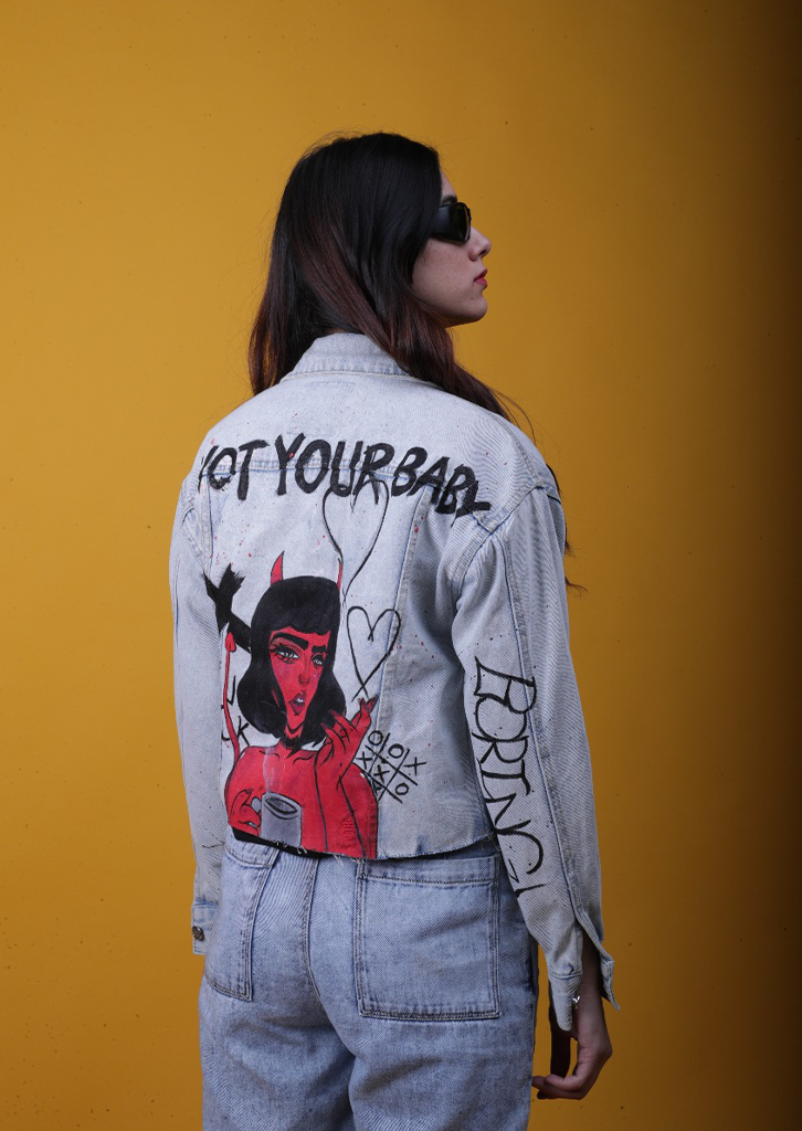 'NOT YOUR BABY' VALKYRE JACKET
