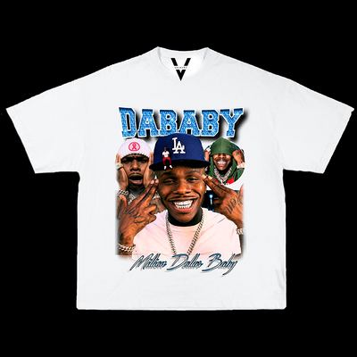 DABABY - 2022 90s STYLE BOOTLEG VALKYRE T-SHIRT